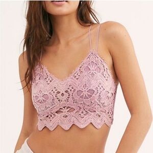 Free People FP One Ilektra Bralette Soft Violet, Size XS

A6